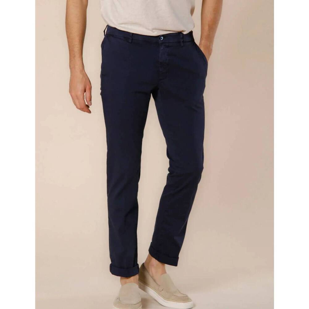 NEW MASON'S chino pants in navy blue